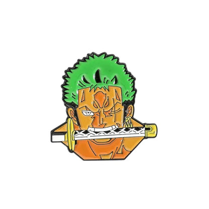 One Piece Enamel Pins