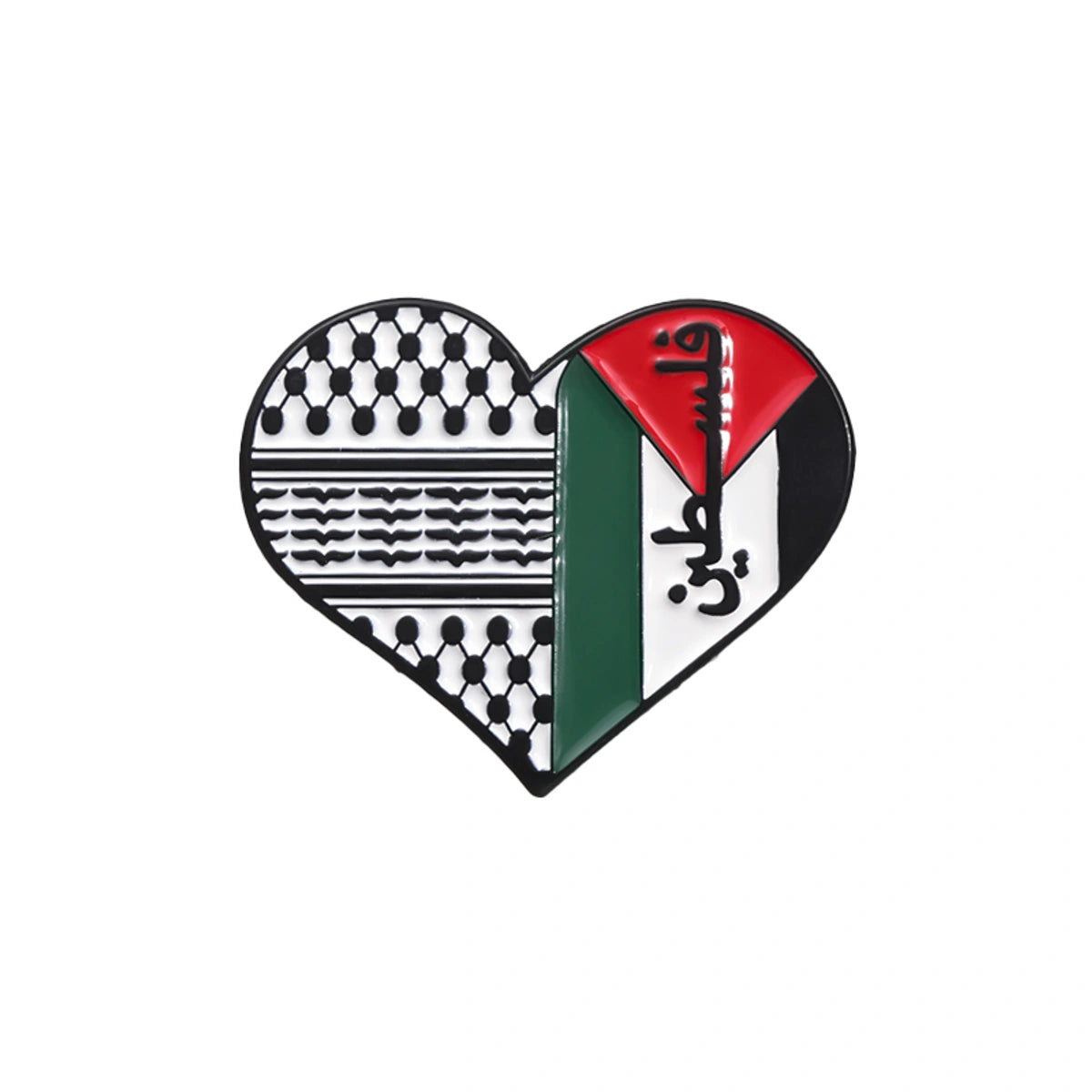 palestine enamel pin from inkbee store lebanon