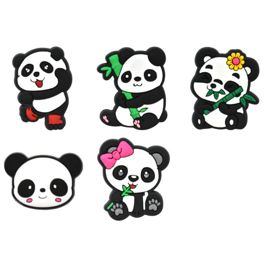 Panda Croc Charms