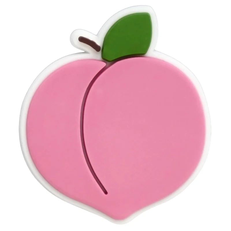Peach Croc Charm for Crocs | Jibbitz