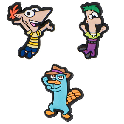 Phineas and Ferb Croc Charms