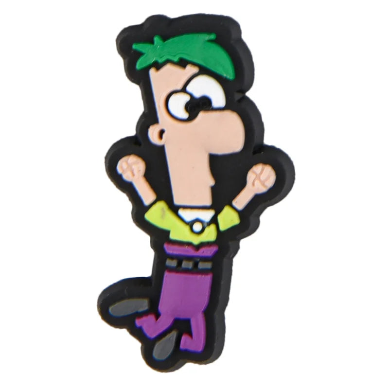 Phineas and Ferb Croc Charms