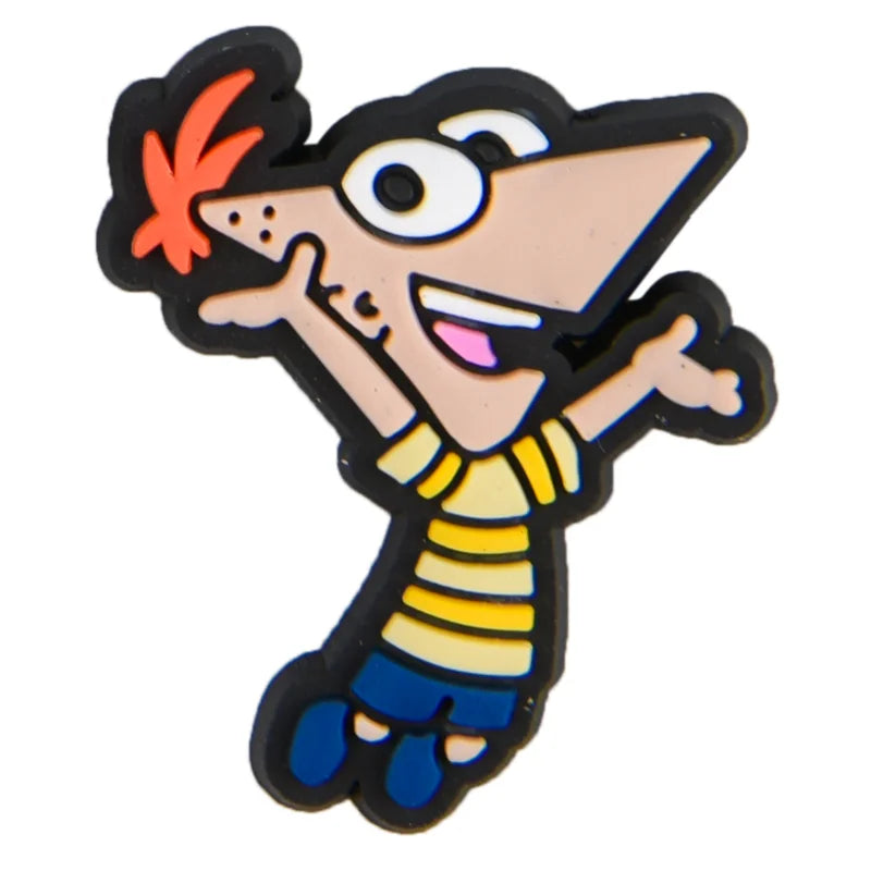 Phineas and Ferb Croc Charms