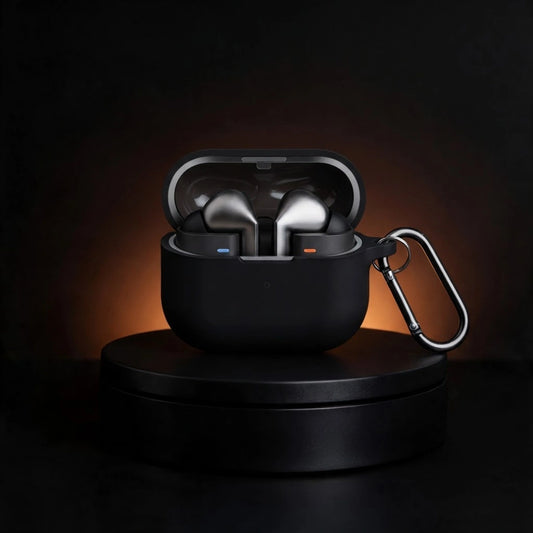 plain black silicone case for samsung galaxy buds3 and 3 pro from inkbee store lebanon