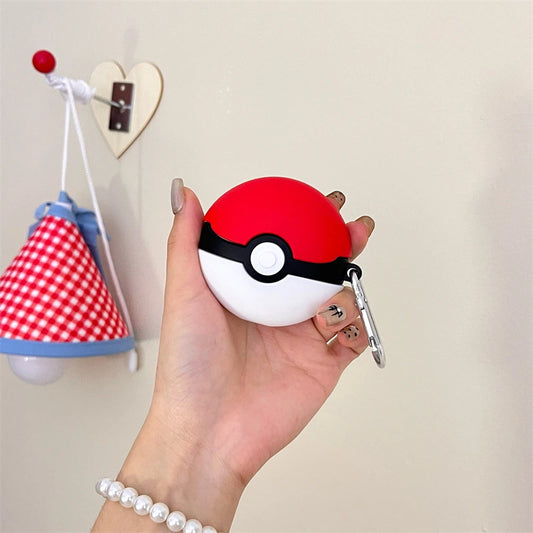 Pokemon Pokeball Cover for Galaxy Buds 3 and Galaxy Buds 3 Pro