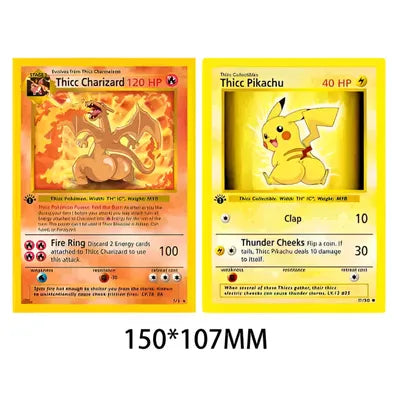 Lenticular Sticker - Pokemon Charizard and Pikachu 3D Motion Sticker