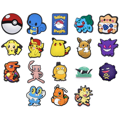 Pokémon Croc Charms