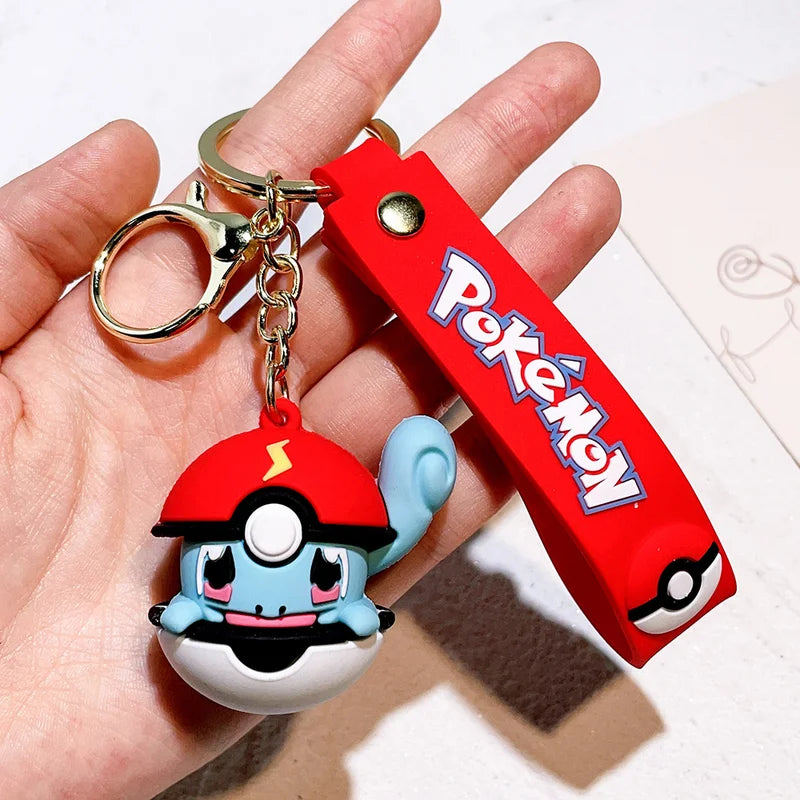 squirtle 3d pvc keychain pokemon