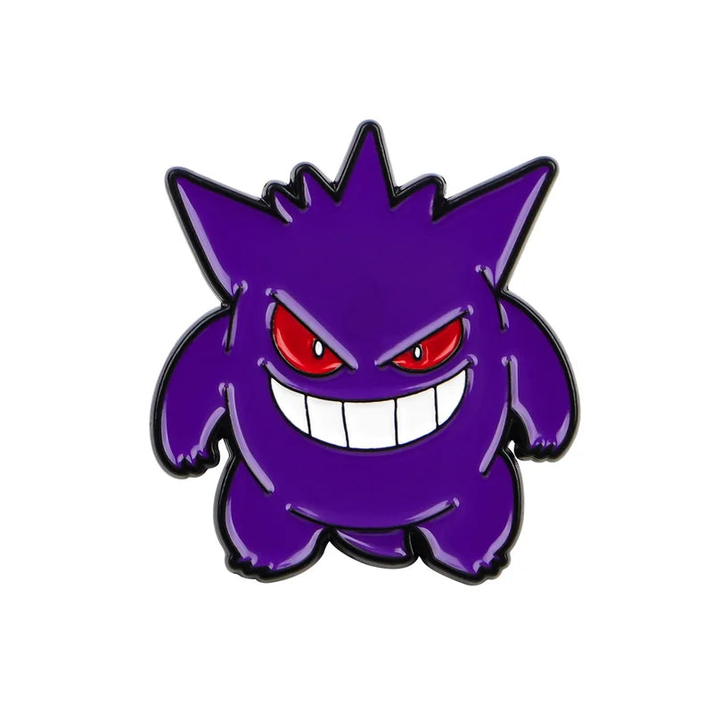 gengar pokemon enamel pin