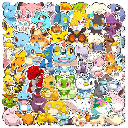 Pokemon Sticker Set of 50 pieces