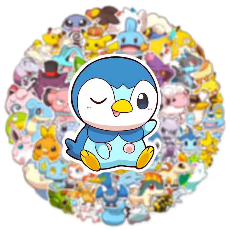 Pokemon Sticker Set of 50 pieces