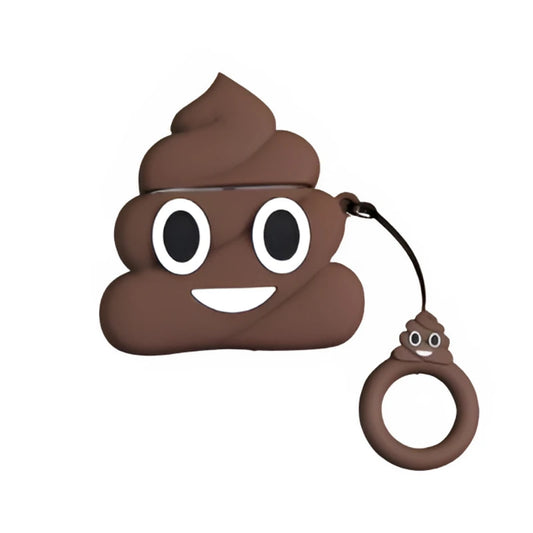 Poo Emoji Airpods Case