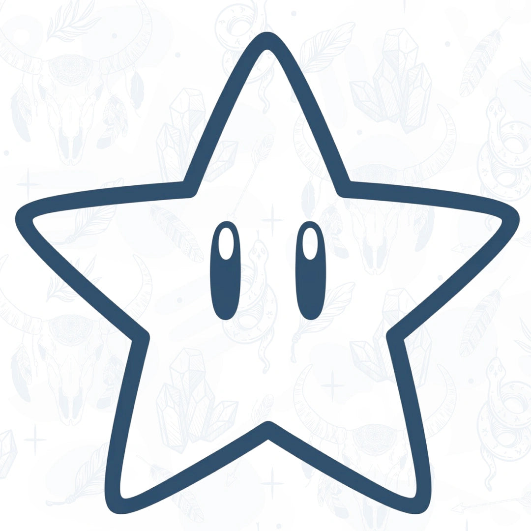 super mario power star semi permanent tattoo from inkbee store lebanon