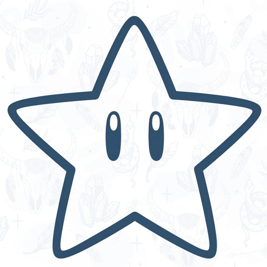 super mario power star semi permanent tattoo from inkbee store lebanon