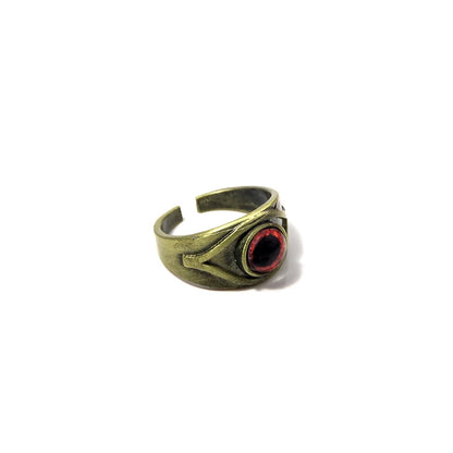 Maroon Eye Collectible Resident Evil Ring | Fixed Size | D = 20 mm