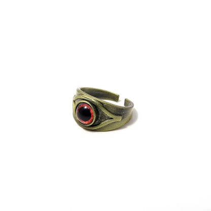 Maroon Eye Collectible Resident Evil Ring | Fixed Size | D = 20 mm