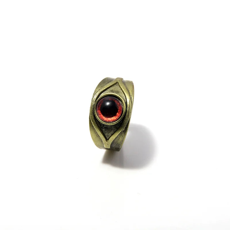 resident evil maroon eye ring