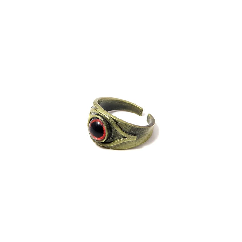 resident evil maroon eye ring