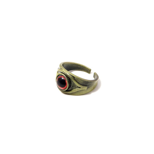 resident evil maroon eye ring