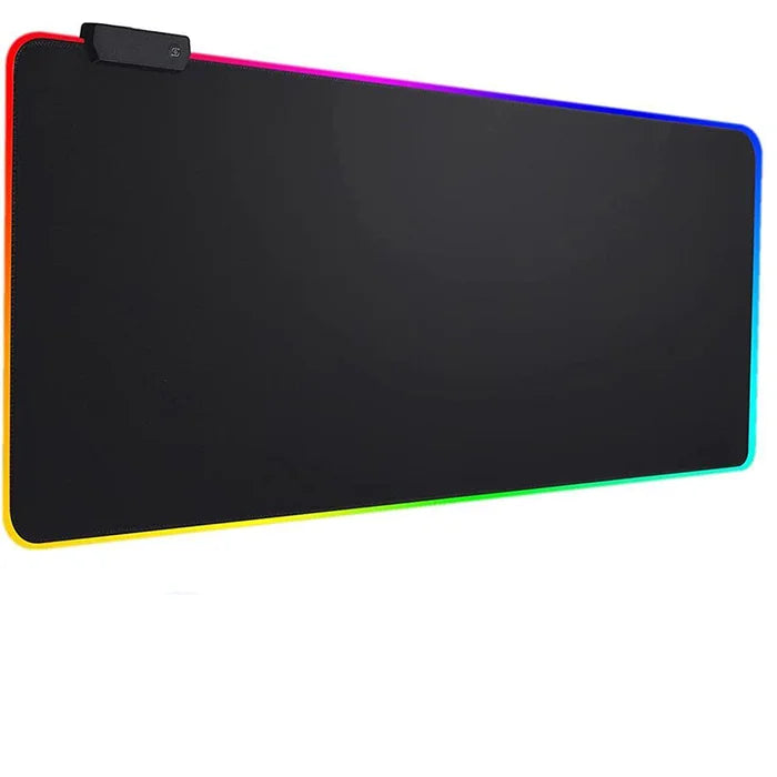 Black RGB Mousepad 80 x 30 cm | 9 Colors + 3 Modes