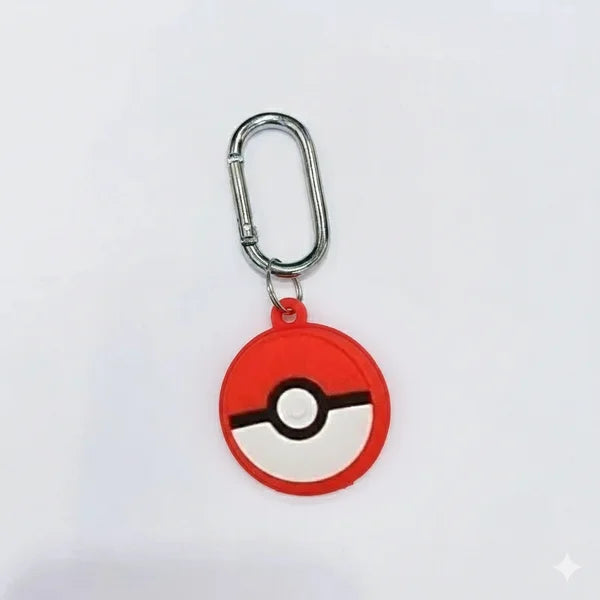 Pokéball Apple AirTag Case | Carabiner Included