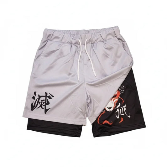 Kitsune 2 Layer Mesh Shorts