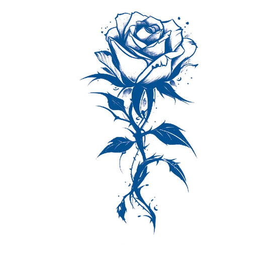 Rose Semi-Permanent Tattoo