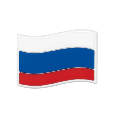 Russia Flag Croc Charm