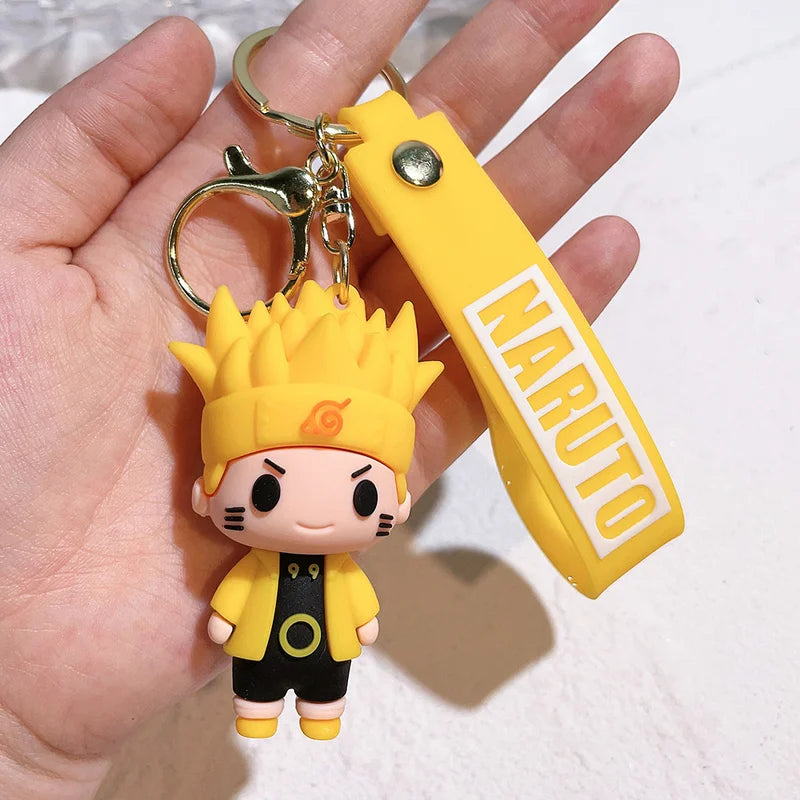 sage naruto 3d pvc keychain