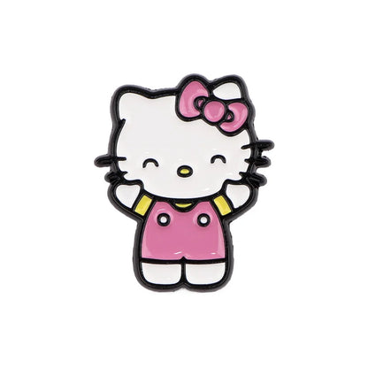 hello kitty pink enamel pin