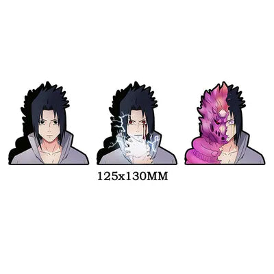 Lenticular Sticker - Sasuke Uchiha 3D Motion Sticker