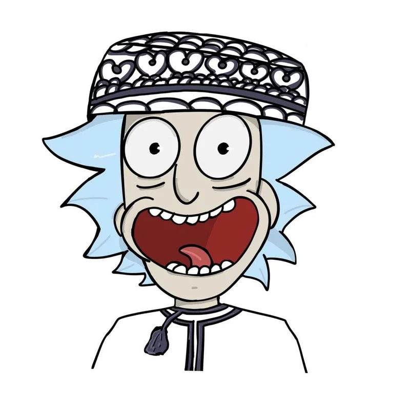 Funny Saudi Rick Croc Charms for Crocs | Jibbitz
