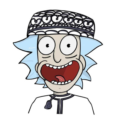 Funny Saudi Rick Croc Charms for Crocs | Jibbitz