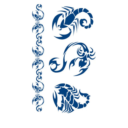 Scorpions Semi-Permanent Jagua Tattoo