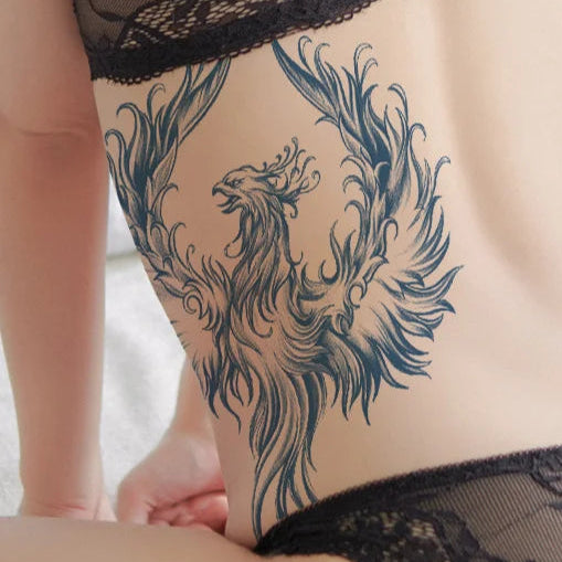 Phoenix Semi Permanent Jagua Tattoo
