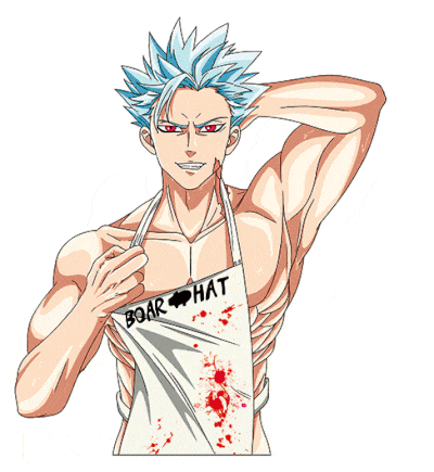 Ban 7DS Seven Deadly Sins 3D Motion Sticker 