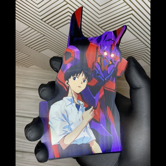 Shinji Ikari Eva 01 3D Motion Sticker