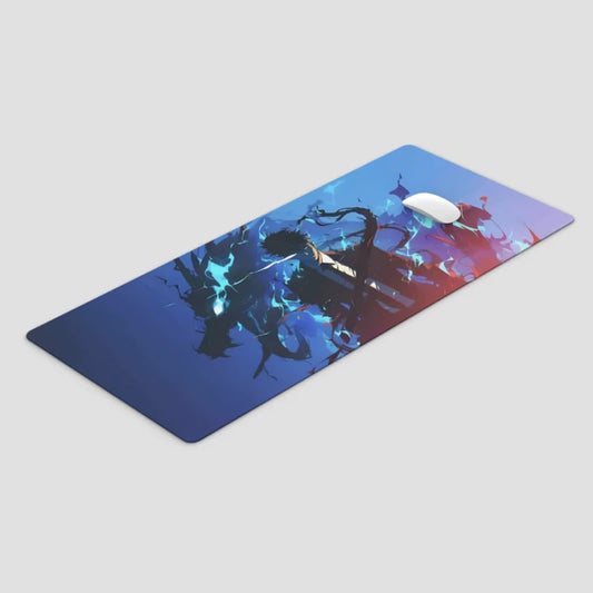 Solo Leveling Sung Jinwoo Large Mousepad Size 90 by 40 cm