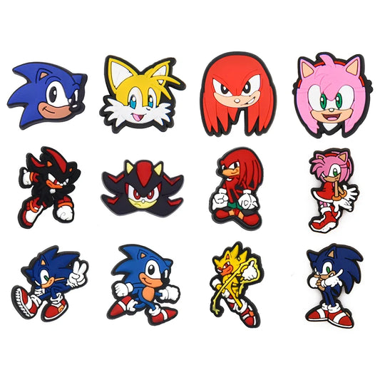 Sonic the Hedgehog Croc Charms
