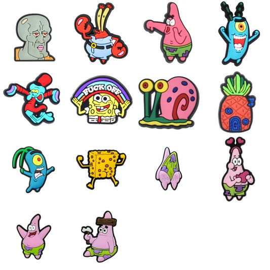 Spongebob Croc Pins