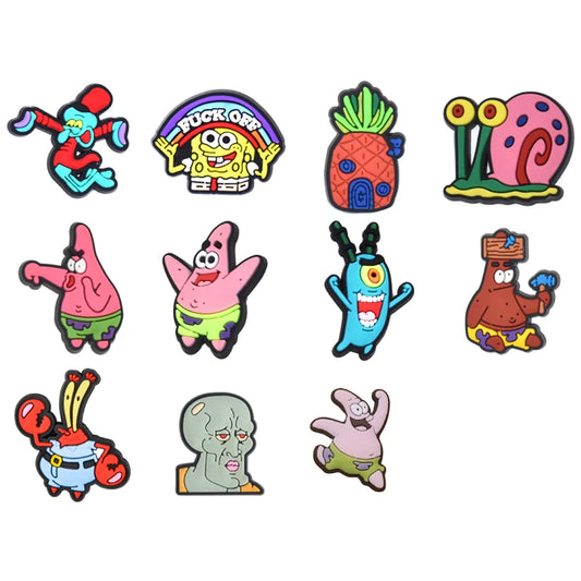 SpongeBob SquarePants Croc Charms