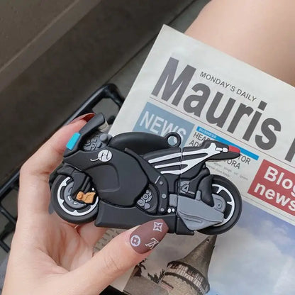 Sports Motorcycle Airpods Case