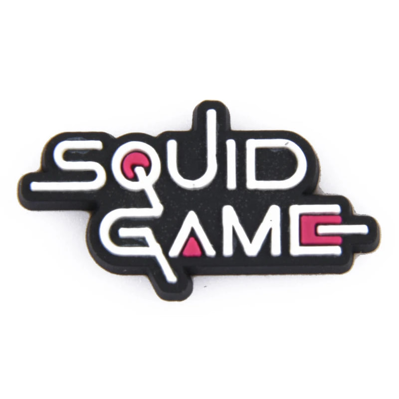Squid Game logo on a white background