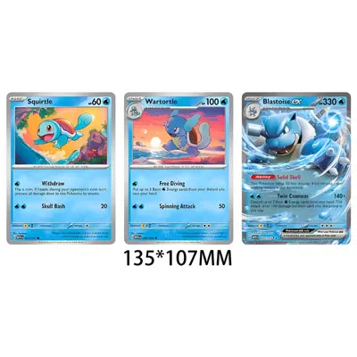 Lenticular Sticker - Pokemon Squirtle 3D Motion Sticker