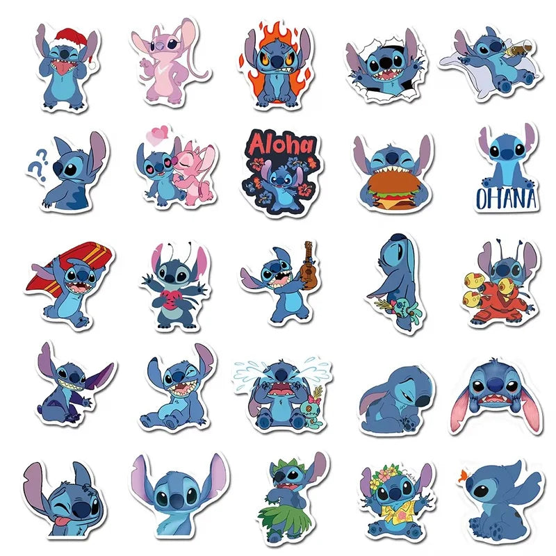 Stitch Die Cut Stickers