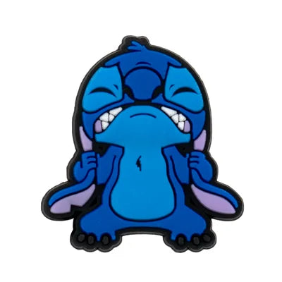 Stitch Angry Croc Charms