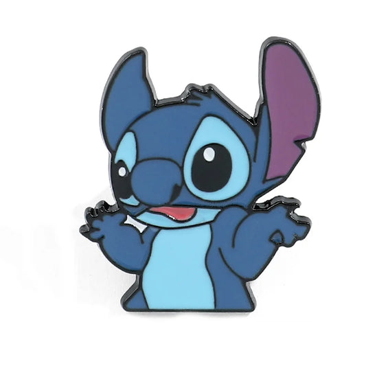 IDK stitch enamel pin