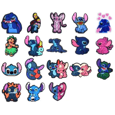 Stitch Croc Charms