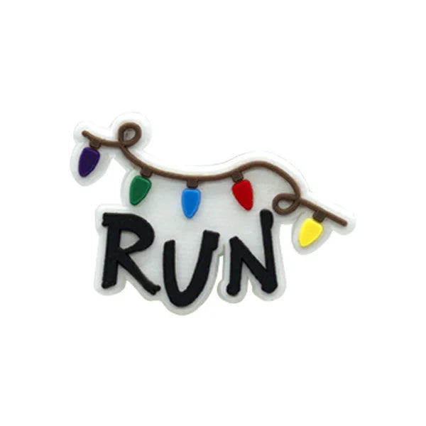 stranger things croc charm run design for crocs | Jibbitz