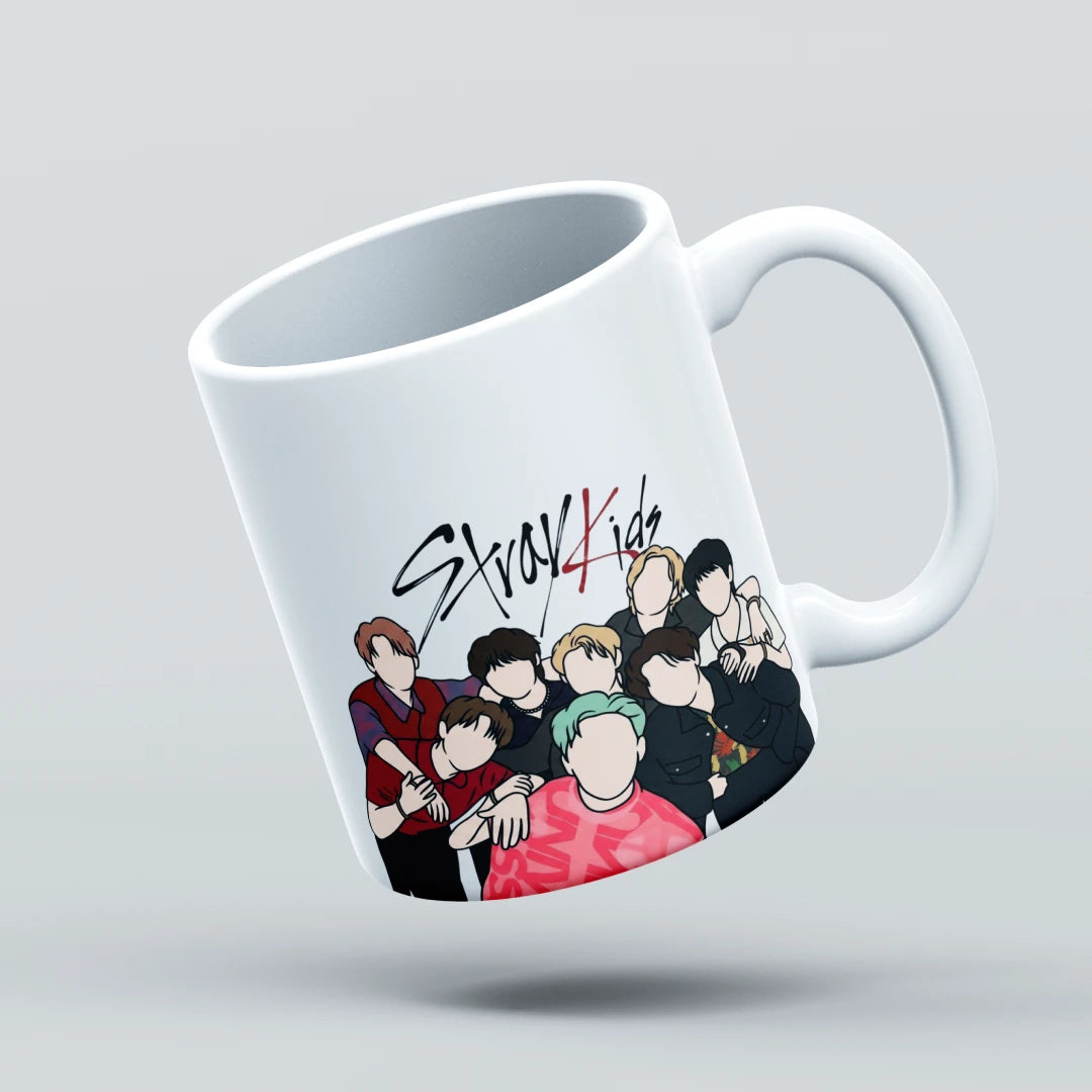 stray kids korean kpop artist band mug